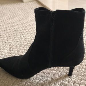 Black ankle booties